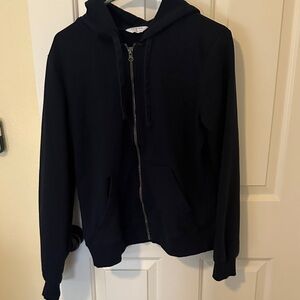 Peloton Navy Zip-Up Hoodie size medium
